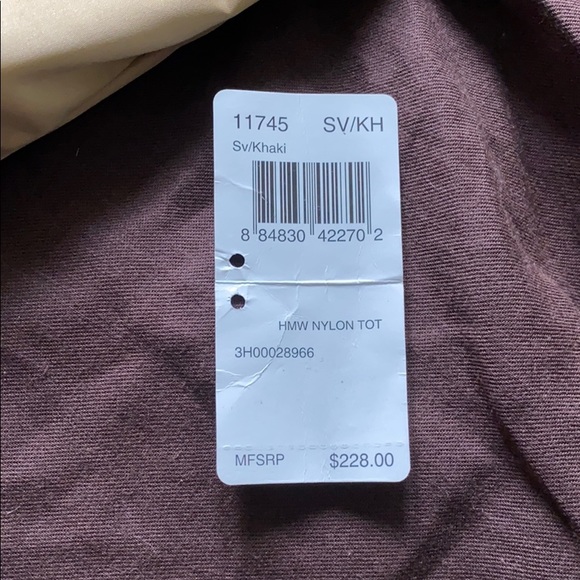 Authentic Coach Khaki Nylon Tote bag - Picture 2 of 16